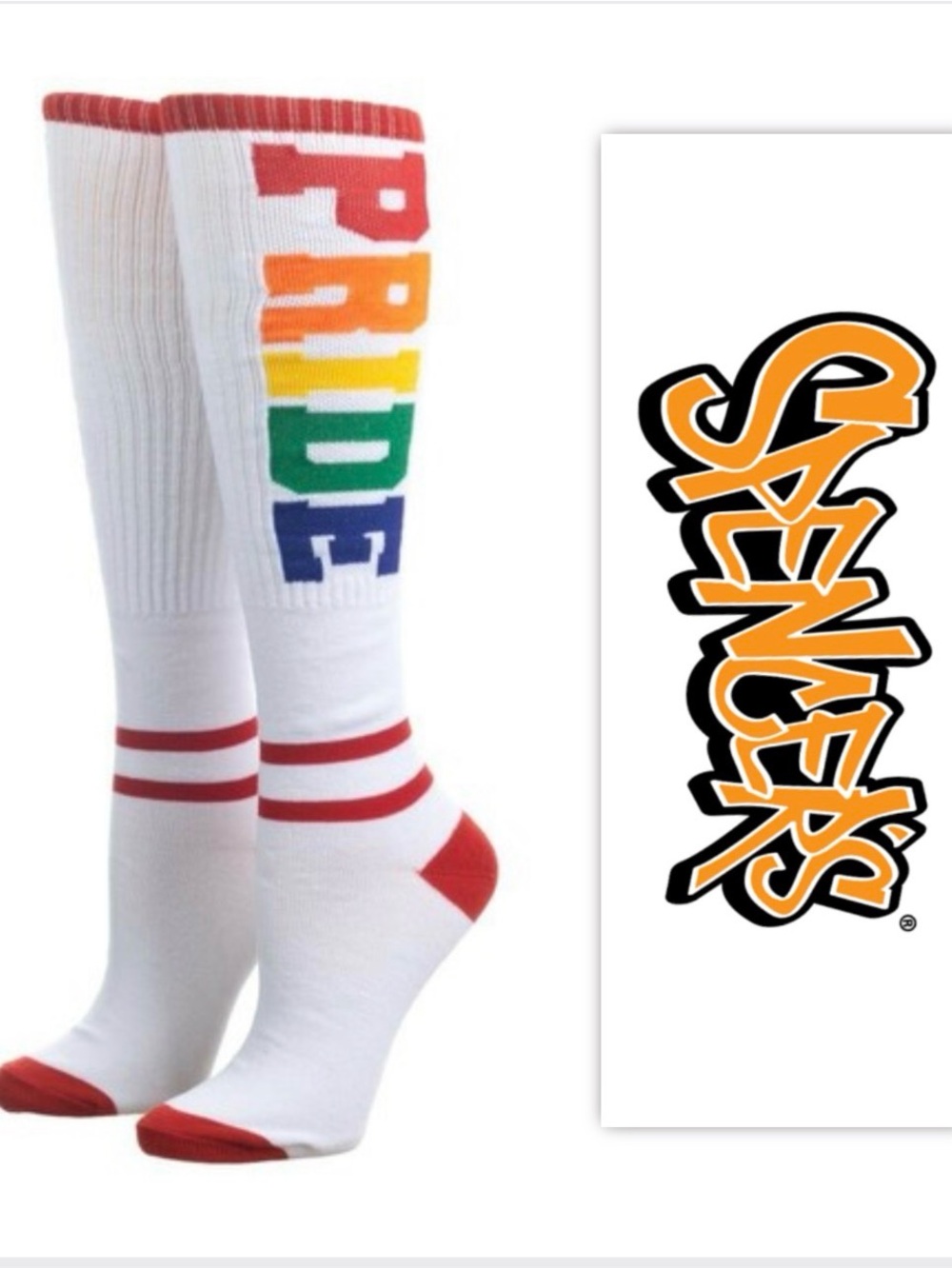 Spencer Rainbow Pride Knee High Socks